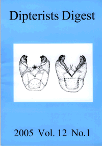 Cover of Dipterists Digest second series, vol 12, part 1, 2005,  edited by Peter J. Chandler.