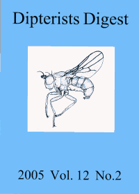 Cover of Dipterists Digest second series, vol 12, part 2, 2005,  edited by Peter J. Chandler.