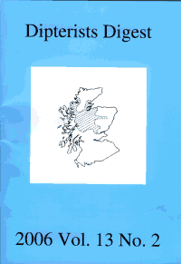 Cover of Dipterists Digest second series, vol 13, part 2, 2006,  edited by Peter J. Chandler.