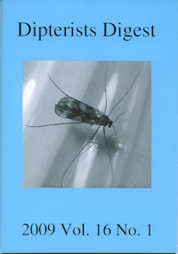 Cover of Dipterists Digest second series, vol 16, part 1, 2009,  edited by Peter J. Chandler.