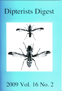 Cover of Dipterists Digest second series, vol 16, part 2, 2009,  edited by Peter J. Chandler.