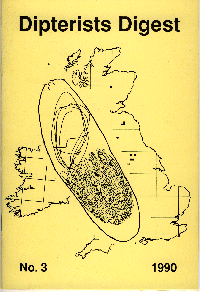 Cover of Dipterists Digest vol 3, 1990,  edited by Derek Whiteley.